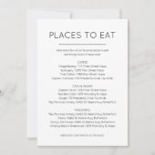 カード食べを作成する場所 招待状 (正面)