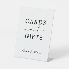 カード魅力的とギフト 台座サイン