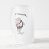 カード鮫 フロストグラスビールジョッキ (正面左)