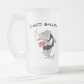 カード鮫 フロストグラスビールジョッキ (左)