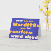 カード (黄色い花)