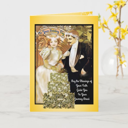 カード (黄色い花)