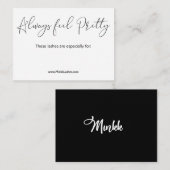 カード2をインスパイア 名刺 (正面/裏面)