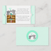 カード330の代わりにブルーエレファントブックリクエスト#1 エンクロージャーカード (正面/裏面)