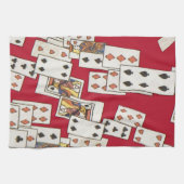 カード4の攻撃 キッチンタオル (横)