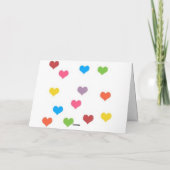 カード – あなたは私にとって世界を意味する (裏面)