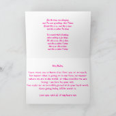 カード – あなたは私にとって世界を意味する (内部)