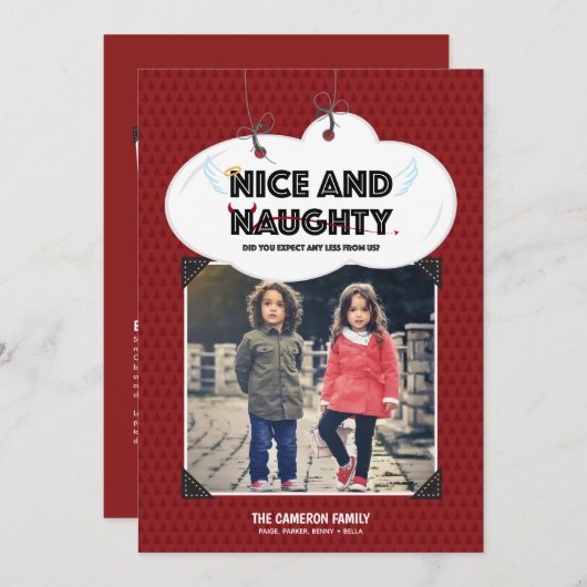 カード | いけな + Nice (正面/裏面)