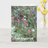 カード: ちょうどので カード (黄色い花)