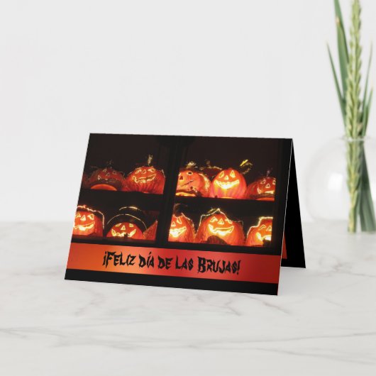 カード- ¡のFelizのdía de las Brujas! カード (正面)