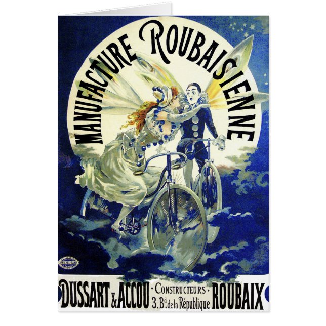 カード：アールヌーボー:ヴィンテージサイクル：Roubaisien (正面)