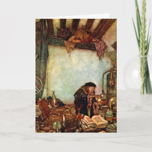 カード:  エドマンドDulac著錬金術師そして彼の金ゴールド カード (正面)