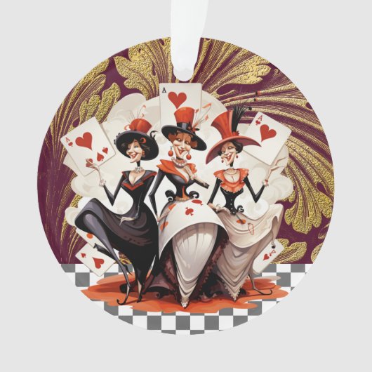 カード/カジノ/フレンド オーナメント (正面)