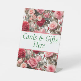 カード＆ギフトはこちら 結婚式のギフトテーブルサイン 台座サイン