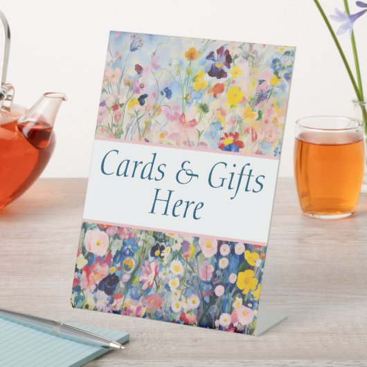 カード＆ギフトはこちら 結婚式のギフトテーブルサイン 台座サイン (インサイチュ)