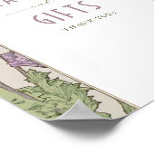 カード&ギフトサインヴィンテージアールヌーボーバイミュシャ ポスター (角)