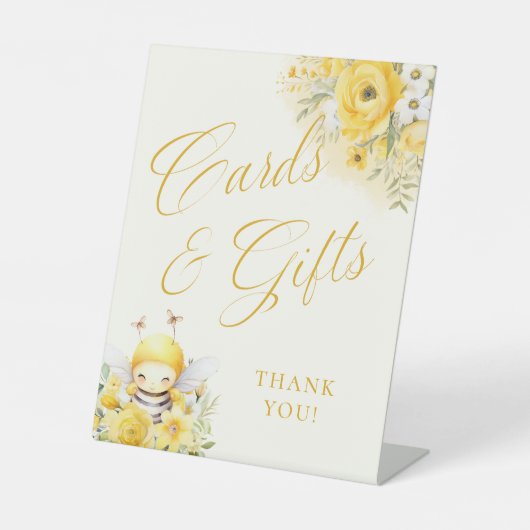 カード&ギフトスイートハニービー 台座サイン (正面)