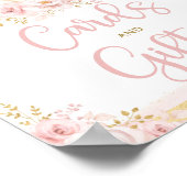 カード&ギフトスワンプリンセスピンクバルーンパーティー ポスター (角)