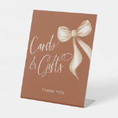 カード&ギフトテラコッタサンドボウ 台座サイン (正面)