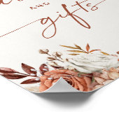 カード&ギフトボホブライダルシャワーテラコッタポスター ポスター (角)