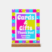 カード&ギフトレトロネオン卒業パーティー アクリルサイン (正面)