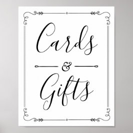 カード＆ギフト モダン ヴィンテージ ウェディング シャワー デコレーション