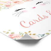 カード&ギフト/赤面フローラバニーラビットパーティー ポスター (角)