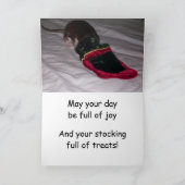 カード: クリスマスのラットの夢は本当を来ます! シーズンカード (内部)