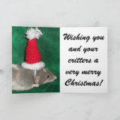 カード: クリスマスのラット シーズンカード (内部)