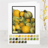 カード – グールド絵を描の収穫数… (黄色い花)