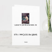 カード: ジョンのウォーターハウス-人魚 カード (裏面)