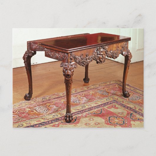 カード・テーブル, c.1740#カードテーブル# ポストカード (正面)