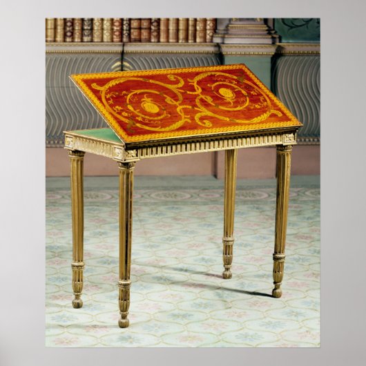 カード・テーブル, c.1770#カードテーブル# ポスター (正面)