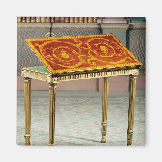 カード・テーブル， c.1770#カードテーブル# マグネット (正面)