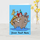 カード – ノアの箱舟 (黄色い花)