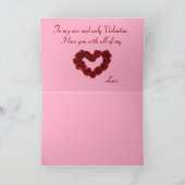 カード：バレンタインデー シーズンカード (内部)