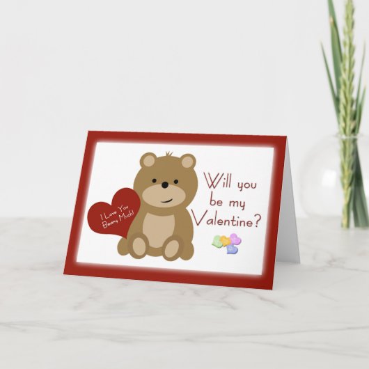 カード-バレンタインデー シーズンカード (正面)