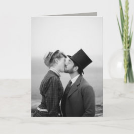 カード – ビクトリアン、キス、愛の詩