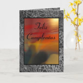 カード – フェリズクンプレーニョス (黄色い花)