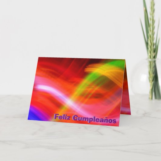 カード – フェリズクンプレーニョス (正面)