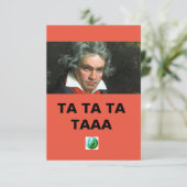 カード ベートーベン 有名なモチーフ (スタンド正面)