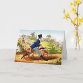 カード:ホビーホース:自転車プロトタイプ カード (黄色い花)