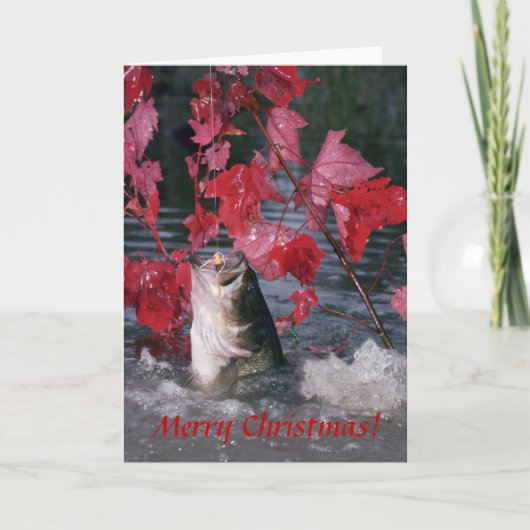 カード/ラージマスバスメリークリスマス! シーズンカード (正面)