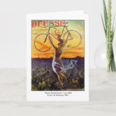 カード:ヴィンテージフランスのサイクリングアート カード (正面)