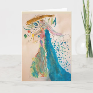 カード – 宇宙を持つ母なる神