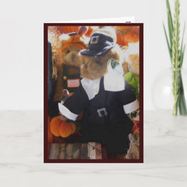 カード-幸せな感謝祭 シーズンカード