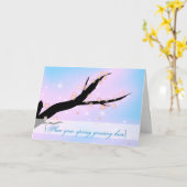 カード – 春インザエア (黄色い花)