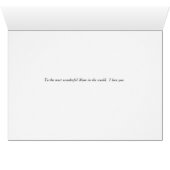 カード、母の日と蘭 (内部横(下))