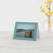 カード – 注意 – 船の船体を係留する (黄色い花)