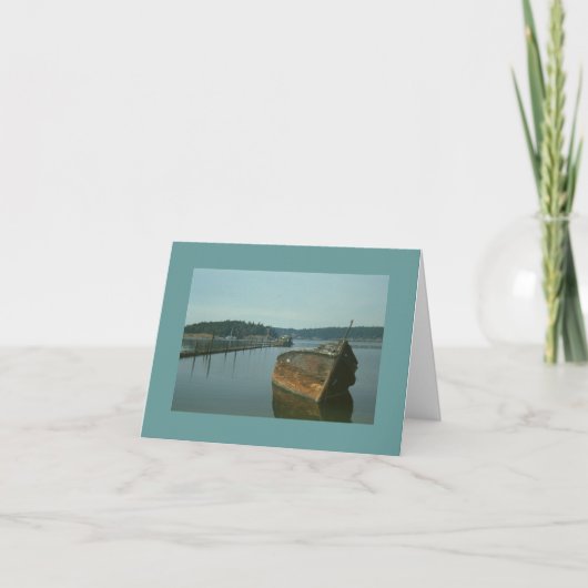 カード – 注意 – 船の船体を係留する (正面)